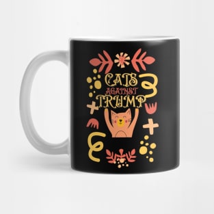 Funny Cats Anti-Trump - Cats Against Trump Mug